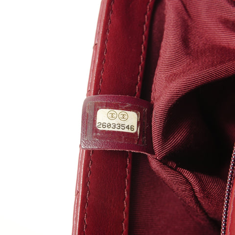 CHANEL 26 series V-stitch chevron Shoulder Bag Red WS27633 – NUIR