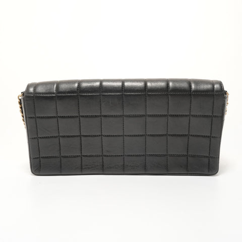 CHANEL No. 7 Chocolate Bar Chain Shoulder Bag black WS27636