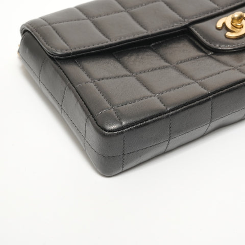 CHANEL No. 7 Chocolate Bar Chain Shoulder Bag black WS27636