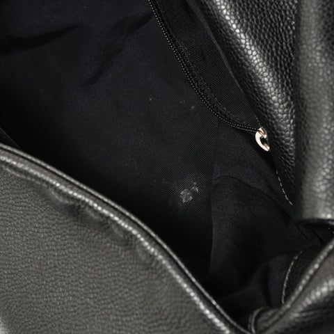 CHANEL Caviar skin Chain Shoulder Bag black WS27637