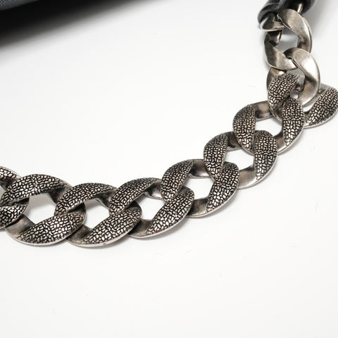 CHANEL Caviar skin Chain Shoulder Bag black WS27637