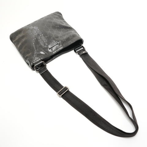 GUCCI GG implementation Shoulder Bag black WS27640