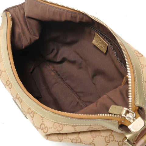 GUCCI GG canvas Shoulder Bag beige WS27641