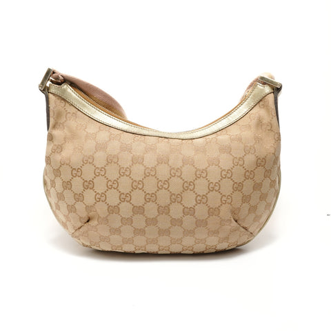 GUCCI GG canvas Shoulder Bag beige WS27641