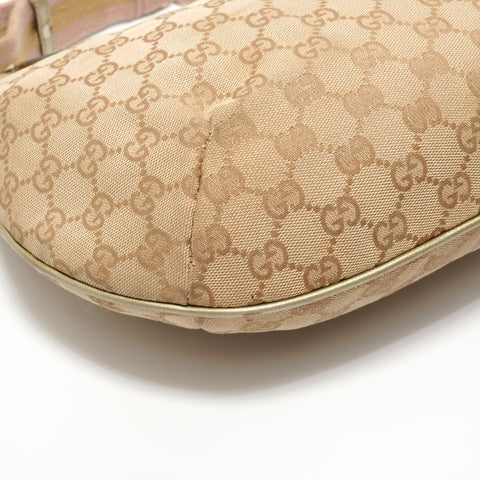 GUCCI GG canvas Shoulder Bag beige WS27641