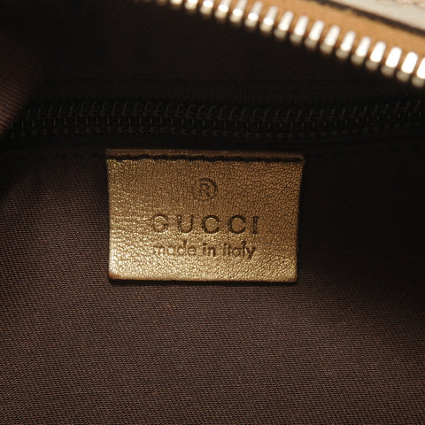 GUCCI GG canvas Shoulder Bag beige WS27641