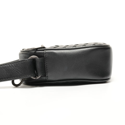 BOTTEGAVENETA INTRECCIATO Shoulder Bag black WS27645