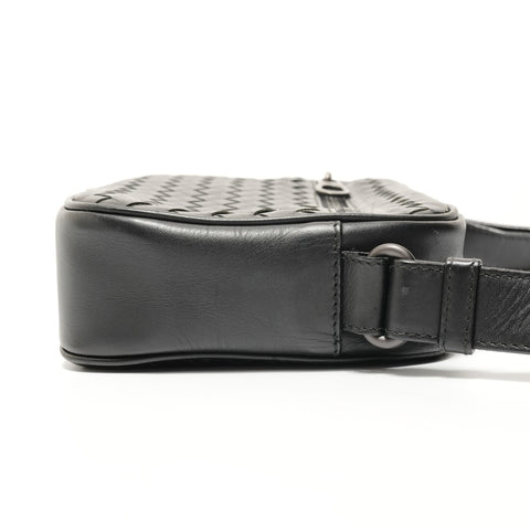 BOTTEGAVENETA INTRECCIATO Shoulder Bag black WS27645