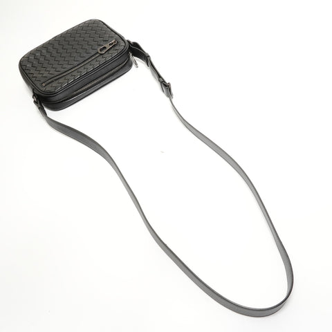 BOTTEGAVENETA INTRECCIATO Shoulder Bag black WS27645