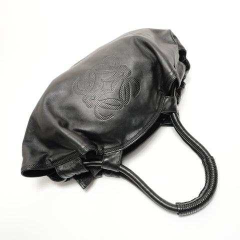 LOEWE Nappa Aire Anagram Leather Handbag black WS27646