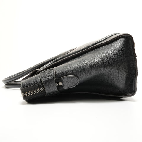 CELINE Luggage Leather Handbag black WS27647