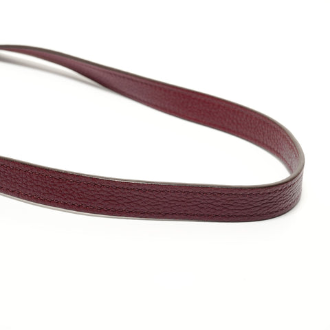 CELINE Luggage Nano Shopper 2-way Leather Handbag Red WS27649