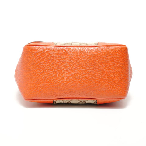 GUCCI GG canvas 2way Handbag beige WS27653