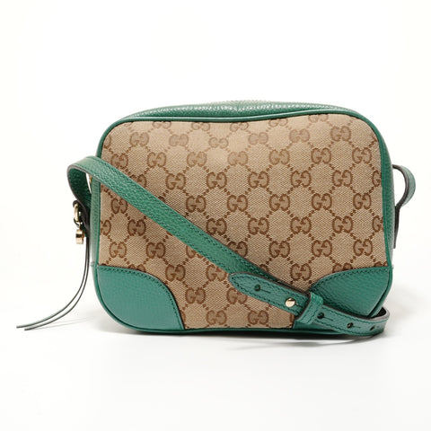 GUCCI GG canvas Shoulder Bag beige WS27654