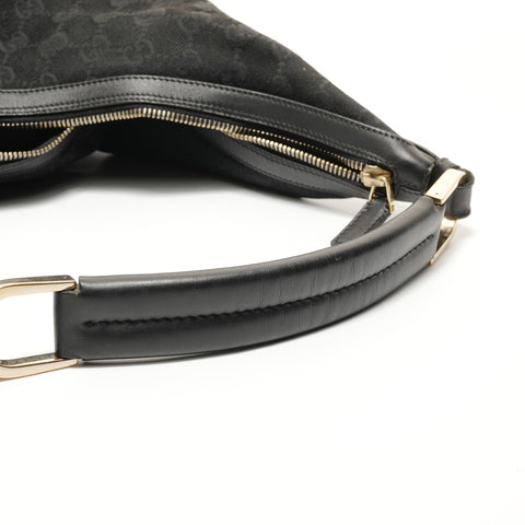 GUCCI GG canvas Shoulder Bag black WS27661