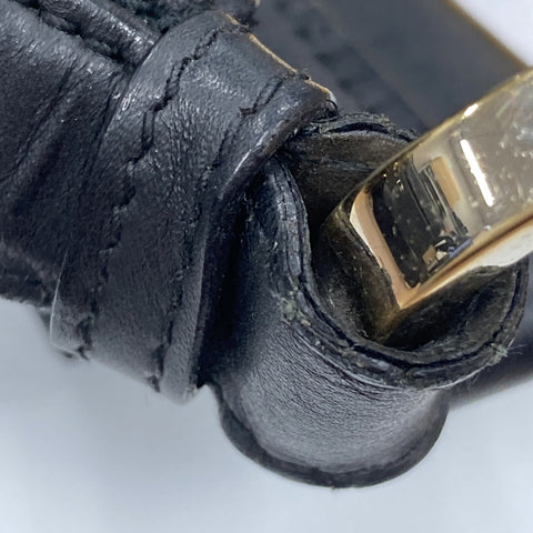 GUCCI GG canvas Shoulder Bag black WS27661