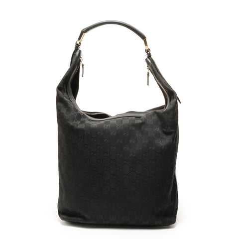 GUCCI GG canvas Shoulder Bag black WS27661