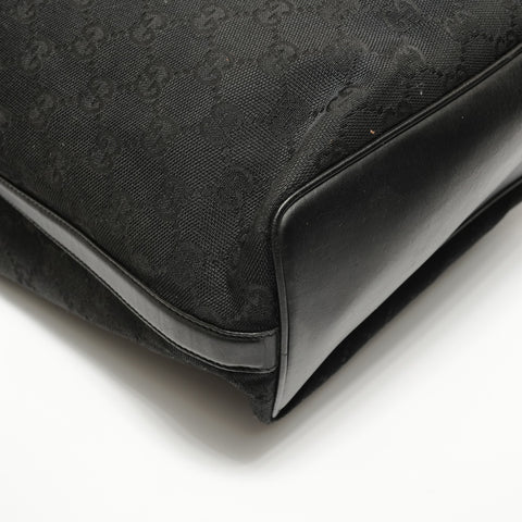 GUCCI GG canvas Shoulder Bag black WS27661