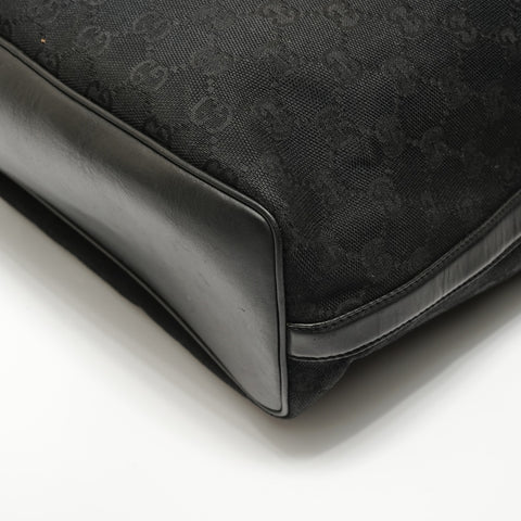 GUCCI GG canvas Shoulder Bag black WS27661