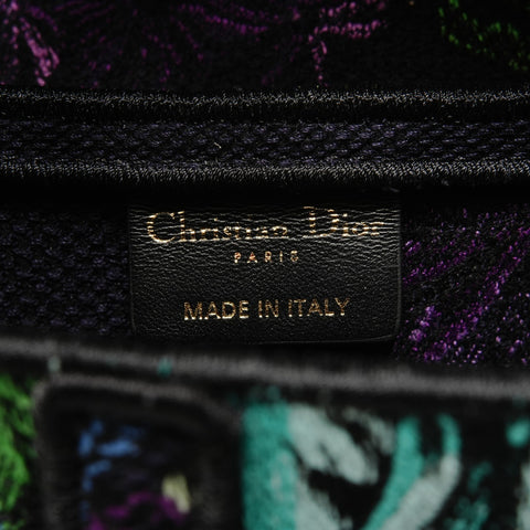 Christian Dior Saddle Jacquard Floral Shoulder Bag multicolor WS27664