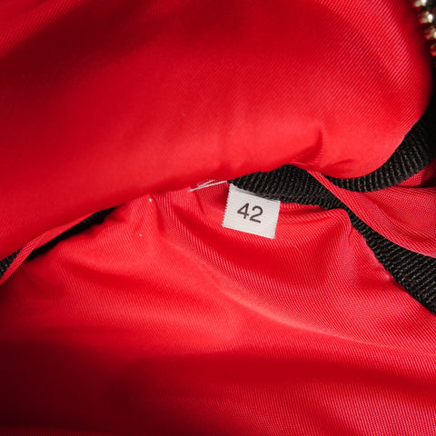 PRADA Nylon Shoulder Bag black WS27665