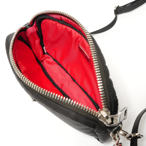 PRADA Nylon Shoulder Bag black WS27665