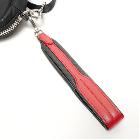 PRADA Nylon Shoulder Bag black WS27665