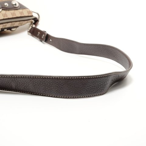 GUCCI GG canvas 2way Tote Bag Brown WS27666