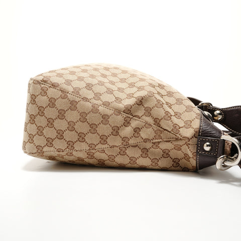 GUCCI GG canvas 2way Tote Bag Brown WS27666