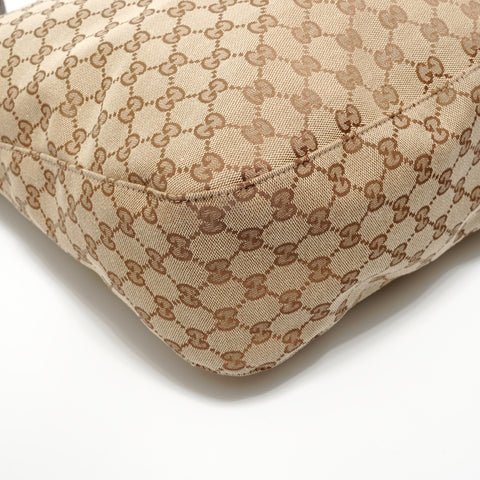 GUCCI GG canvas 2way Tote Bag Brown WS27666