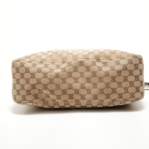 GUCCI GG canvas 2way Tote Bag Brown WS27666