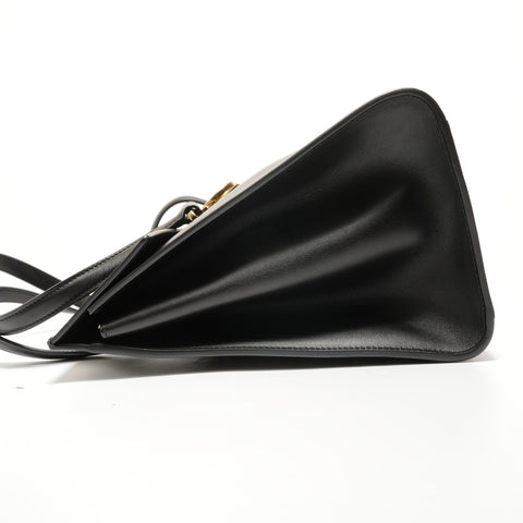Salvatore Ferragamo Gancini leather Tote Bag black WS27667