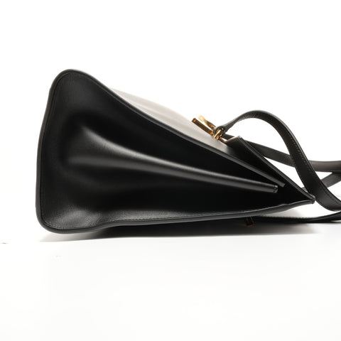 Salvatore Ferragamo Gancini leather Tote Bag black WS27667