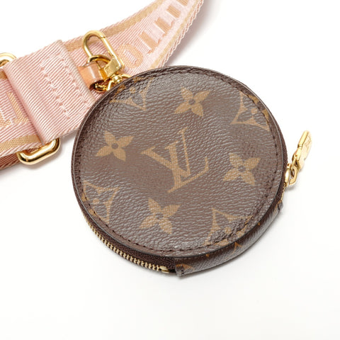 LOUIS VUITTON Monogram Multi Pochette Aux Soir Shoulder Bag Brown WS27668