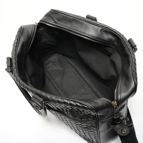 BOTTEGAVENETA INTRECCIATO 2-way Business Bag Handbag black WS27670