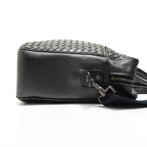 BOTTEGAVENETA INTRECCIATO 2-way Business Bag Handbag black WS27670
