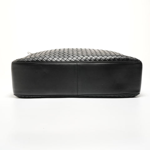 BOTTEGAVENETA INTRECCIATO 2-way Business Bag Handbag black WS27670