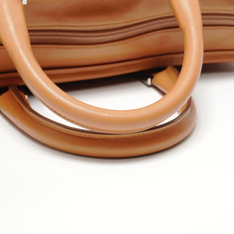 LOEWE Amazona 40 Leather Handbag Brown WS27671