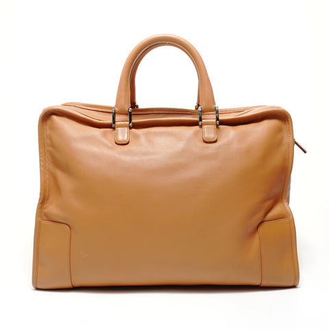 LOEWE Amazona 40 Leather Handbag Brown WS27671