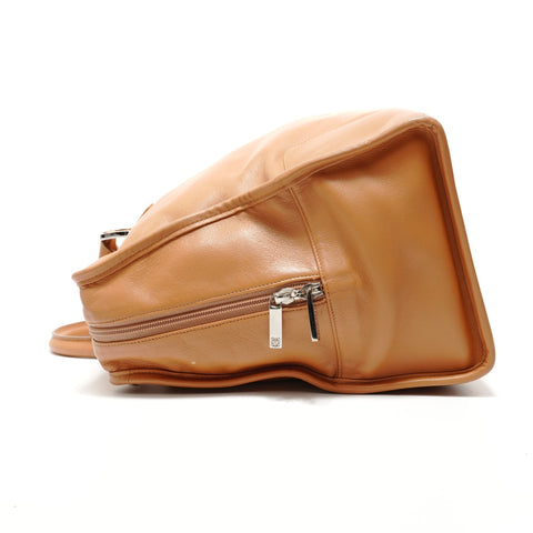 LOEWE Amazona 40 Leather Handbag Brown WS27671