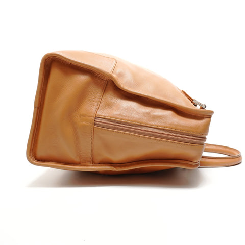 LOEWE Amazona 40 Leather Handbag Brown WS27671