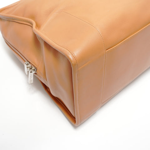 LOEWE Amazona 40 Leather Handbag Brown WS27671