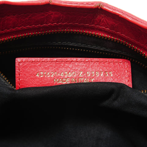 BALENCIAGA Classic City 2way Handbag Red WS27672