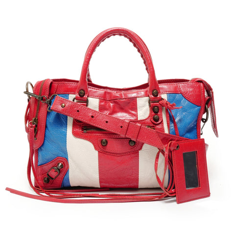 BALENCIAGA Classic City 2way Handbag Red WS27672