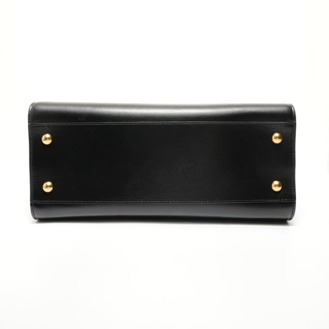 YVES SAINT LAURENT YSL Cabas Cassandra 2-way Handbag black WS27675