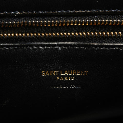YVES SAINT LAURENT YSL Cabas Cassandra 2-way Handbag black WS27675