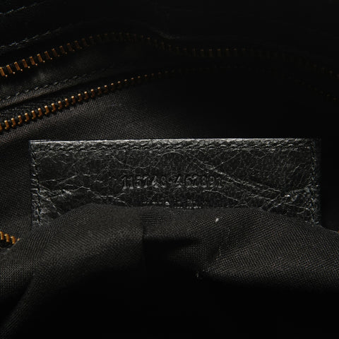 BALENCIAGA City Leather 2way Handbag black WS27678