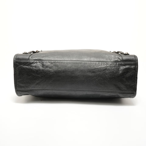 BALENCIAGA City Leather 2way Handbag black WS27678