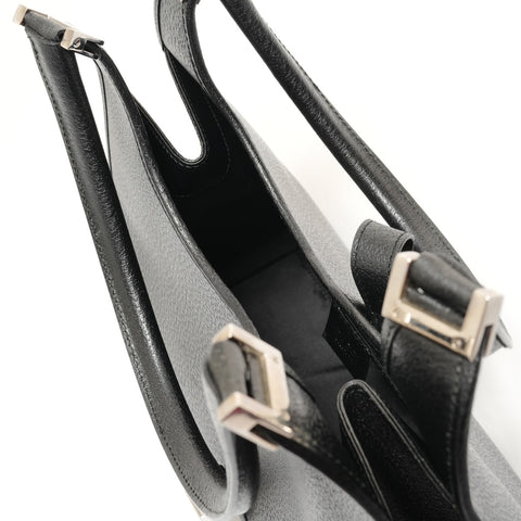 GUCCI Jackie Leather One Belt Shoulder Bag black WS27685