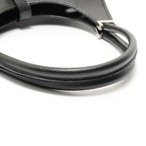 GUCCI Jackie Leather One Belt Shoulder Bag black WS27685